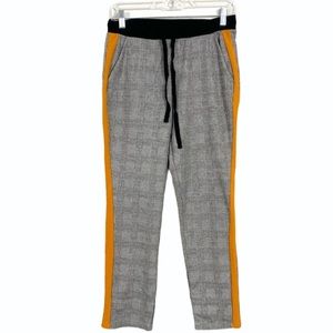 Zara Trafaluc Plaid Pants with side pockets size M